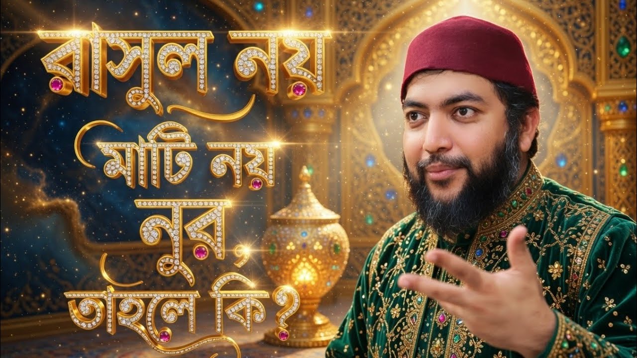 রাসূল নয় মাটি নয় নূর,#মাদিনারআলো৭৪ শায়েখ সাইফুল আজম বাবর আল-আযহারী।