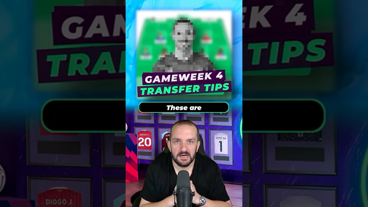 Transfer Tips for Gameweek 4 #fpl #fantasypremierleague #fpltips