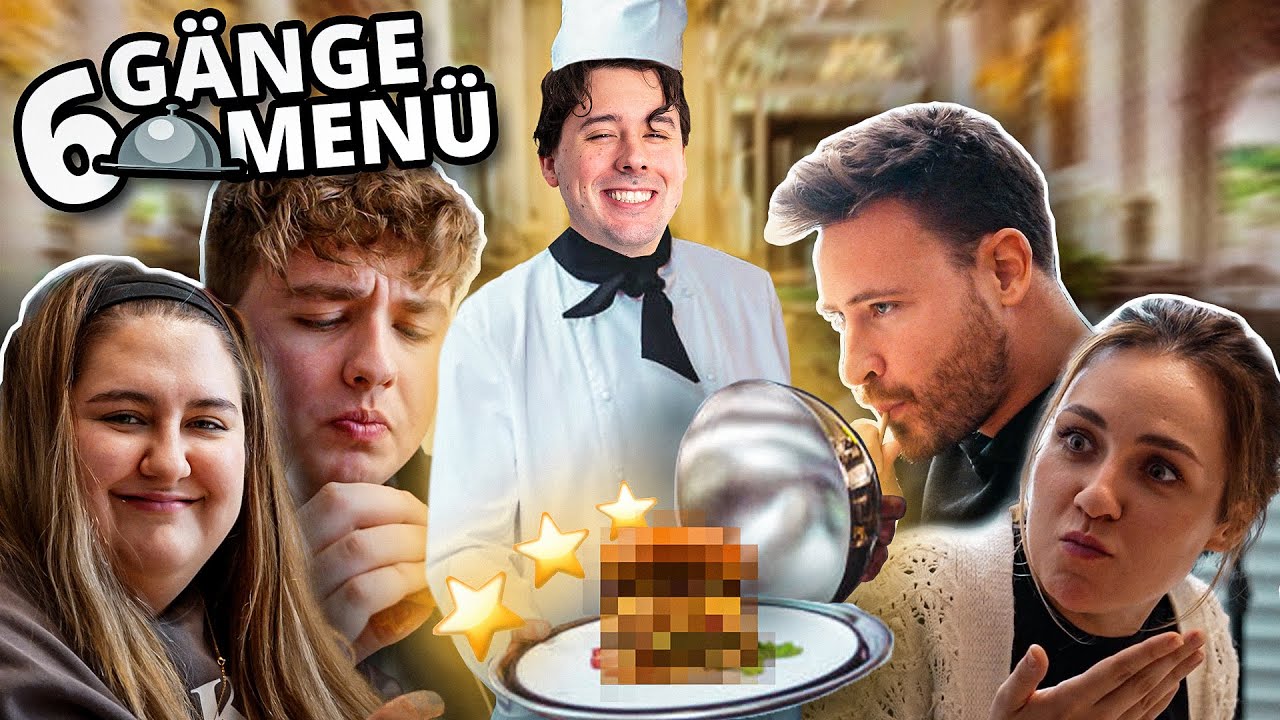 Ich koche ein 6-Gänge-Menü für Freunde! 🍽️⭐