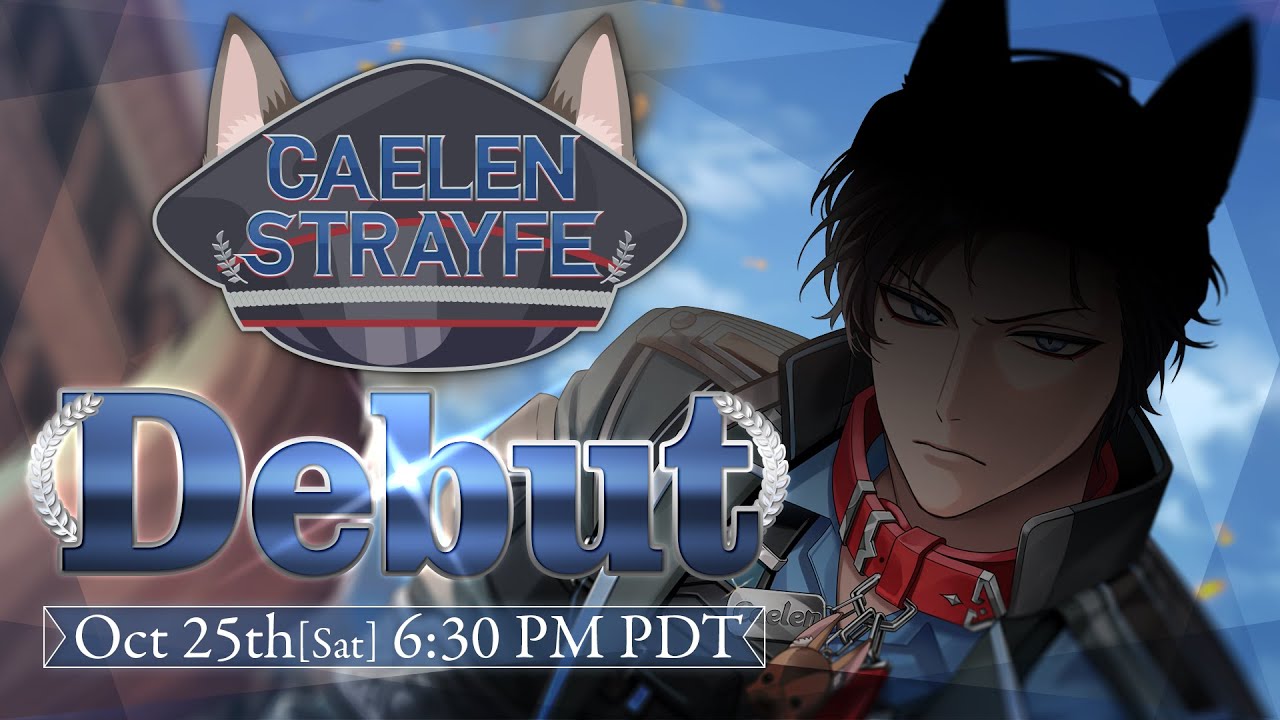 【VTuber Debut】Caelen Strayfe  PV | FIRST STAGE PRODUCTION EN