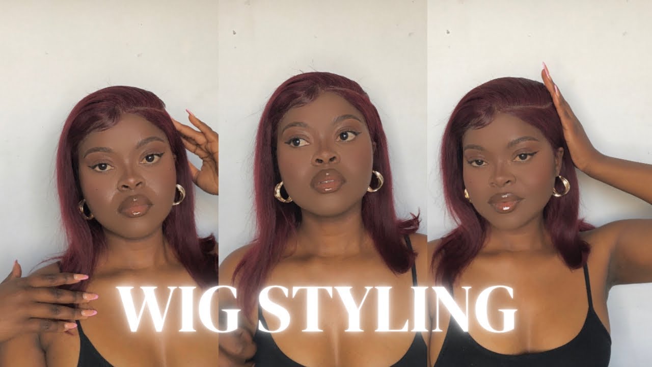 WIG STYLING | Lindo Mathe | South African YouTuber