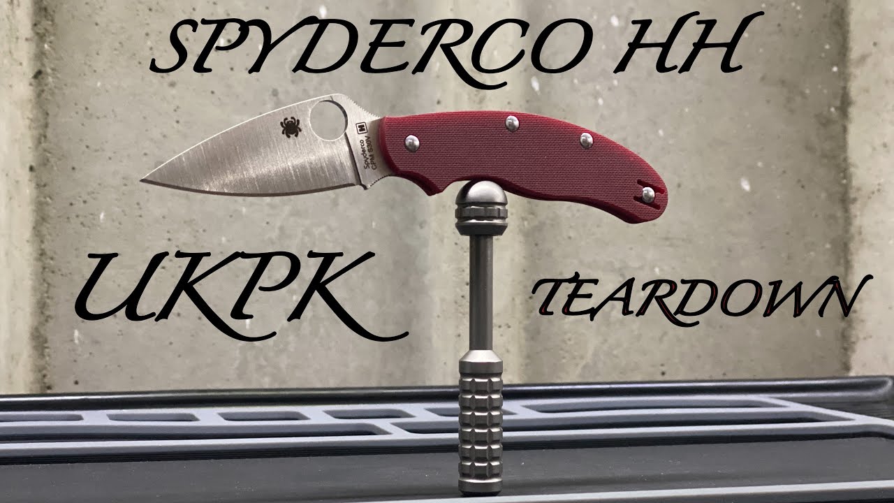 Heinnie Haynes | UKPK | TearDown | + A Closer Look At Spyderco’s SlipIt Mechanism!