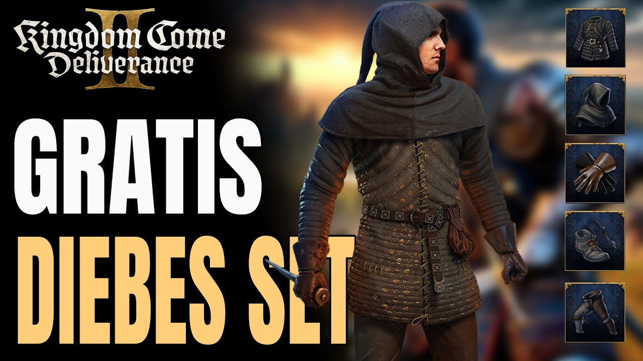 💰 Kingdom Come Deliverance 2 – Gratis Mega-Diebes-Set abstauben! 🏹 So bekommst die Diebes-Ausrüstung