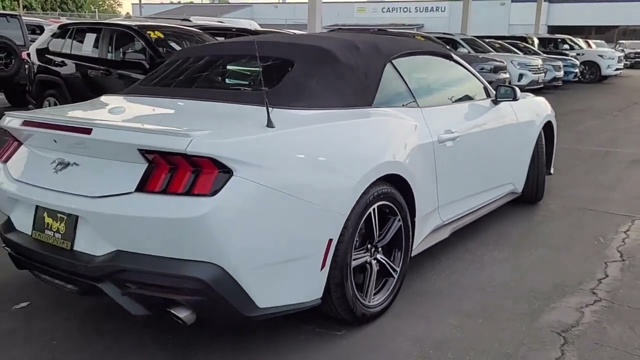 2024 Ford Mustang EcoBoost Convertible  San Jose  Santa Clara  Los Gatos  Fremont