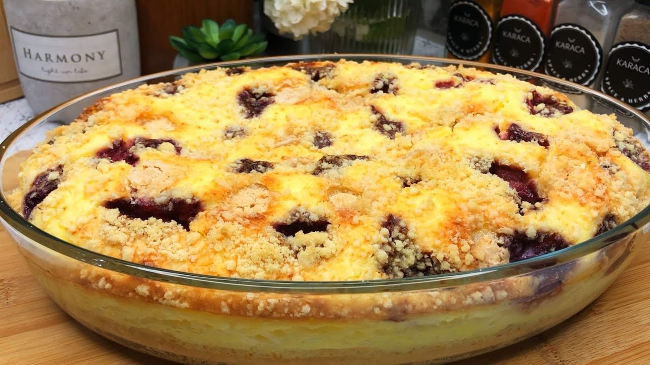 Когда у меня есть творог, я сразу каждый день готовлю этот вкусный и простой в приготовлении пирог.
