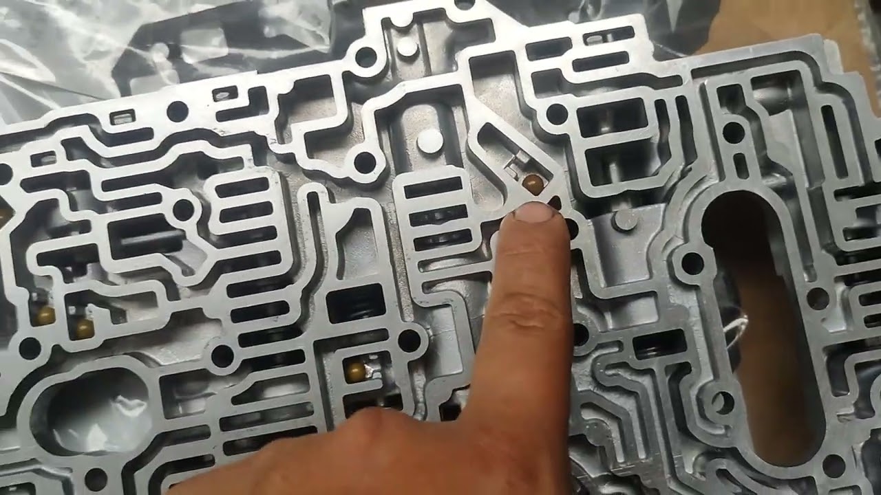 A340F - A343F VALVE BODY ARMADO DE CUERPO Y POSICION DE BALINES (TUNDRA 2004)