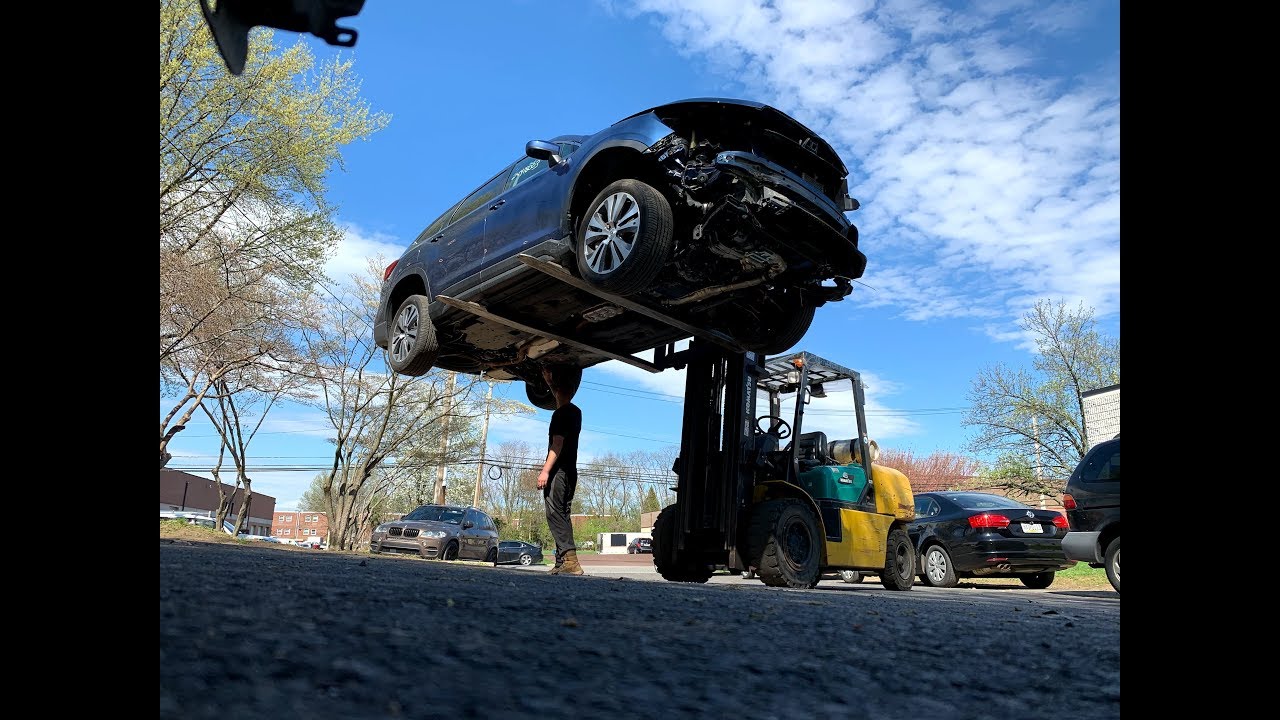2019 Subaru Ascent или чего можно не заметить при покупке авто из США.