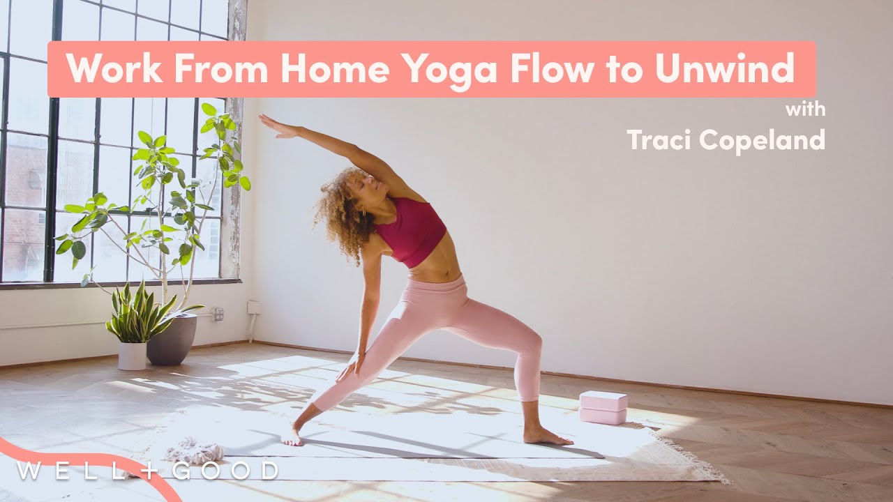 Work-From-Home Yoga Flow | Good Moves | Well+Good