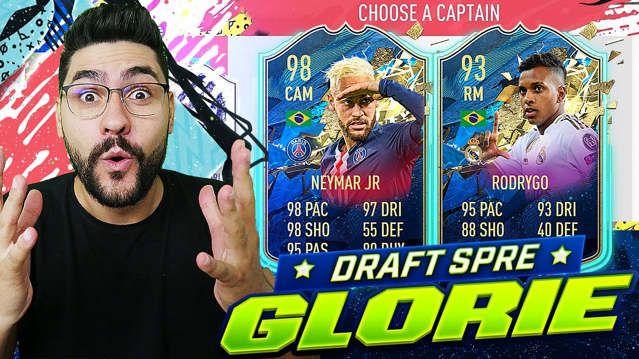 CUPLU DEMENTIAL DE ATACANTI BRAZILIENI in FIFA 20 DRAFT SPRE GLORIE #131