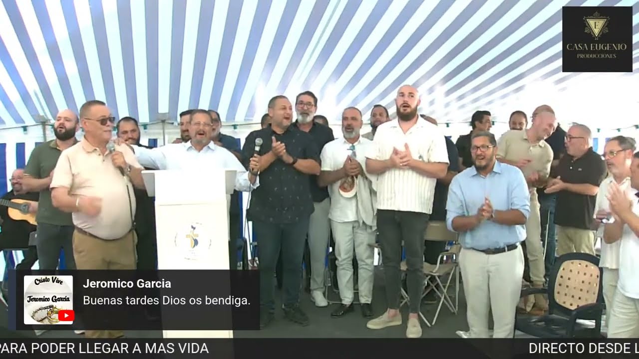 DIRECTO DESDE FRANCIA TOULON CAMPAÑA EVANGELICA LA CARPA