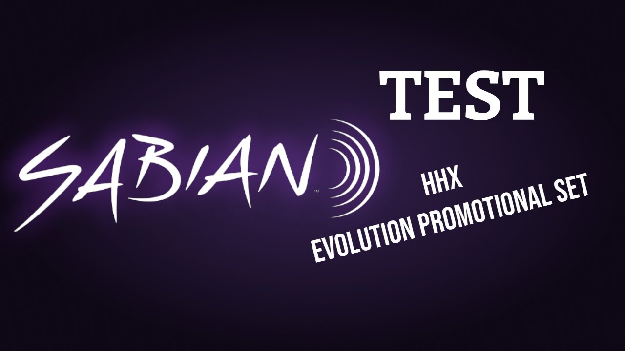 Sabian HHX Evolution Promotional Set