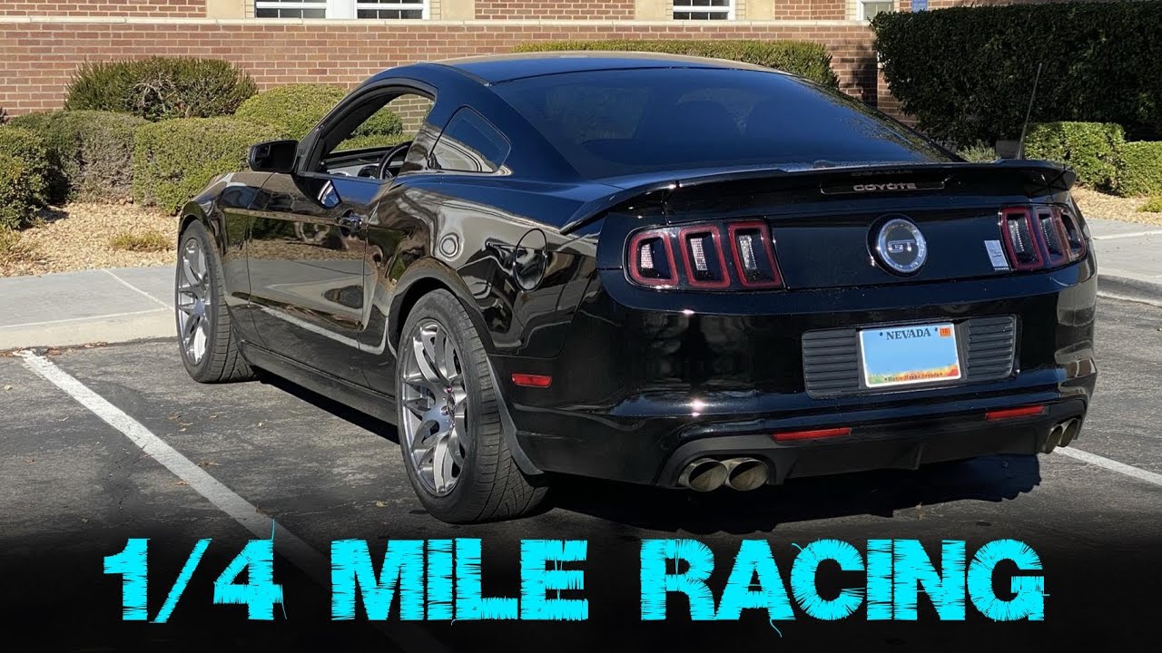 Drag Racing my Rare 2014 Mustang GT Hertz Penske GT Edition