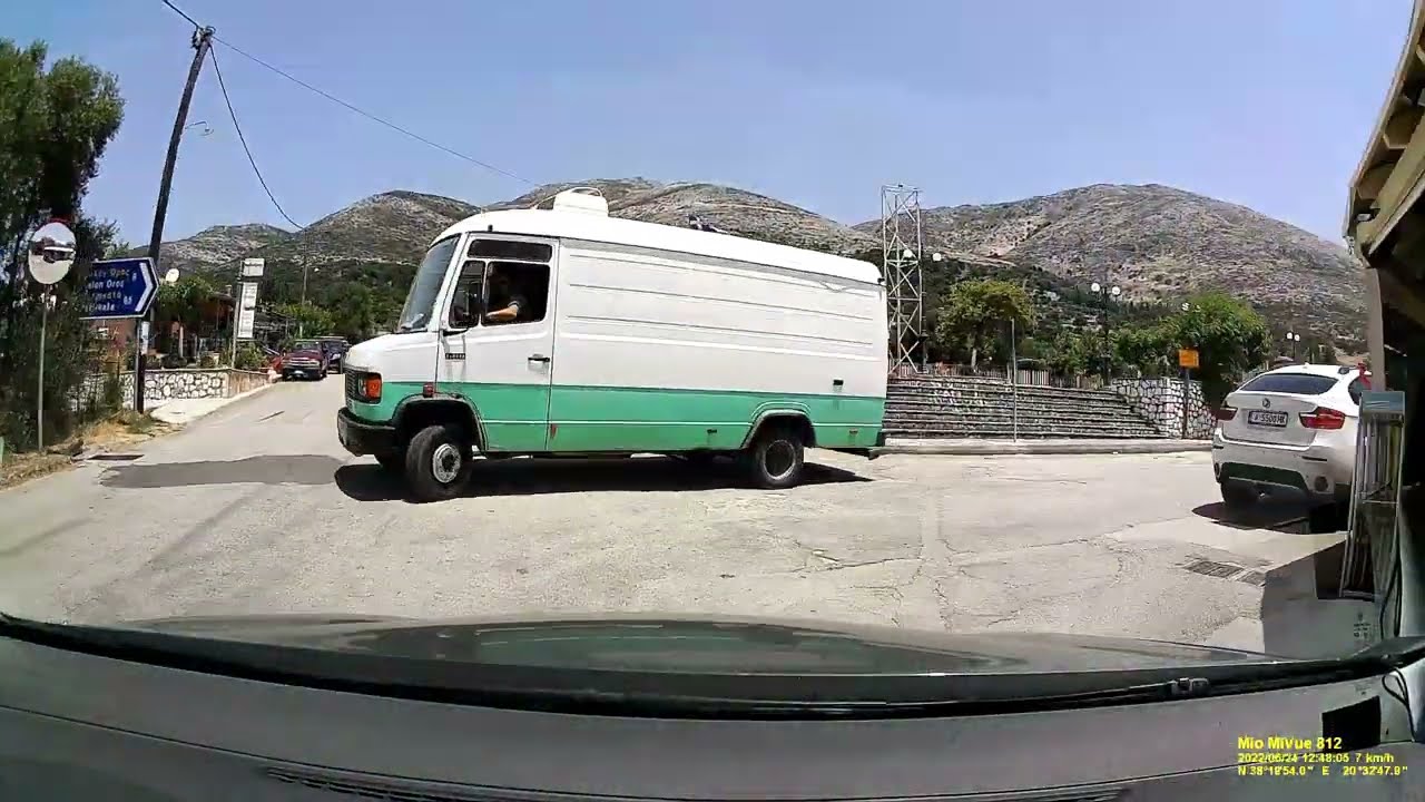 Kefalonia driving Argostoli - Myrtos beach - Argostoli
