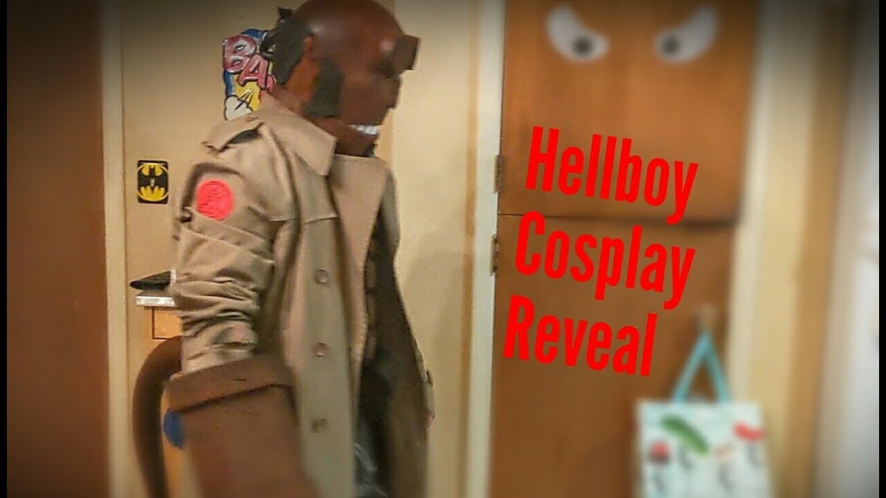 Hellboy accessories and full cosplay