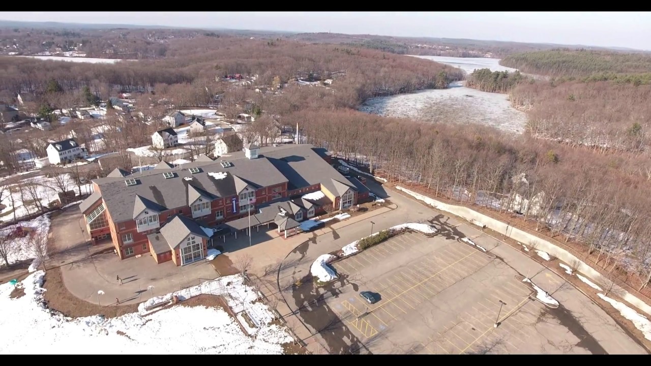Haverhill, MA. Downtown, Local Landmarks VIA P4 Drone