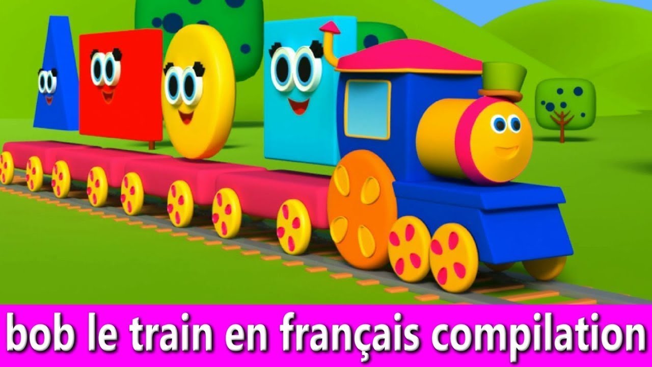 Bob Le train - Construire des figures | bob le train compilation | bob le train français