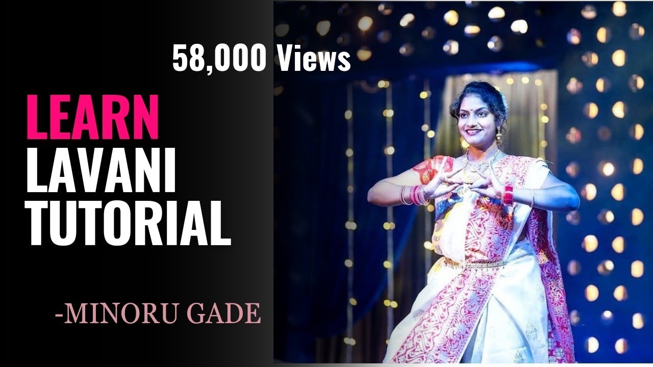 Learn Lavani dance Tutorial :1 | Minoru Gade | #Withme