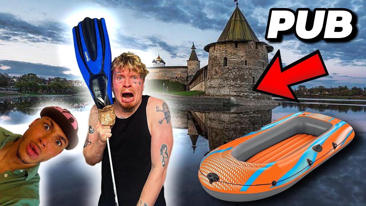 Мы попытались совершить обход пабов, используя самую дешевую лодку, которую смогли найти... Мы сл...