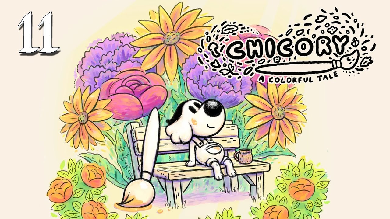 Chicory A Colorful Tale ПРОХОЖДЕНИЕ - 11: ENERGOS - Жуки-краскоеды