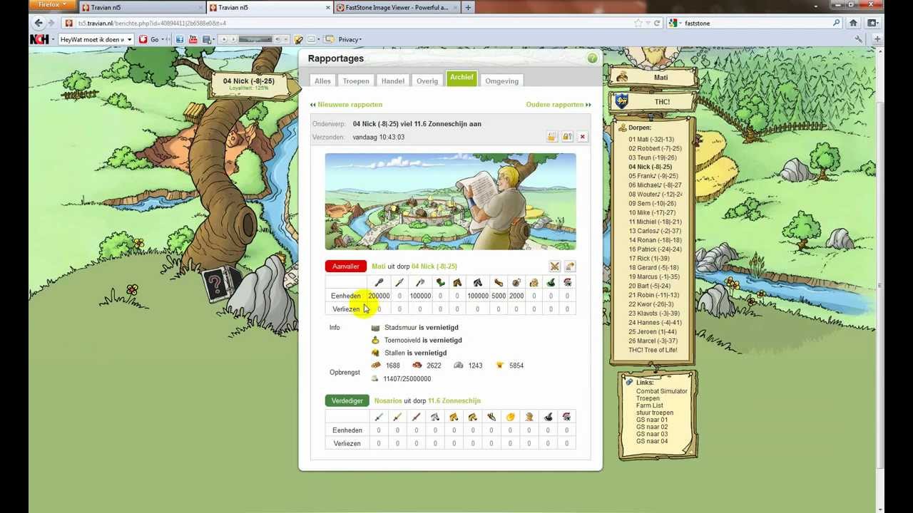 Travian 4 Biggest Hammer ever!!! on NL5 server By Mati :)