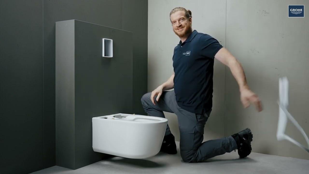 How to: de GROHE Sensia/Sensia Pro douche-wc installeren