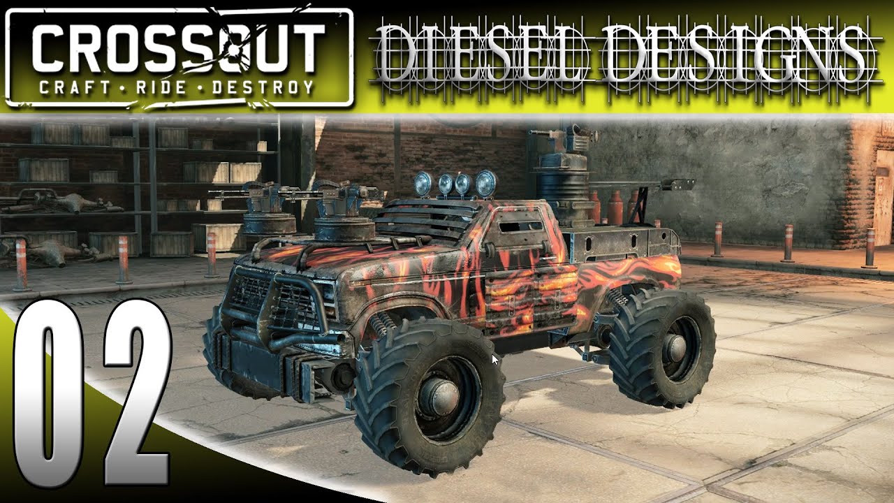 Let's Try CROSSOUT Gameplay: EP2: My First War Machine! (HD MMO Vehicle Shooter)
