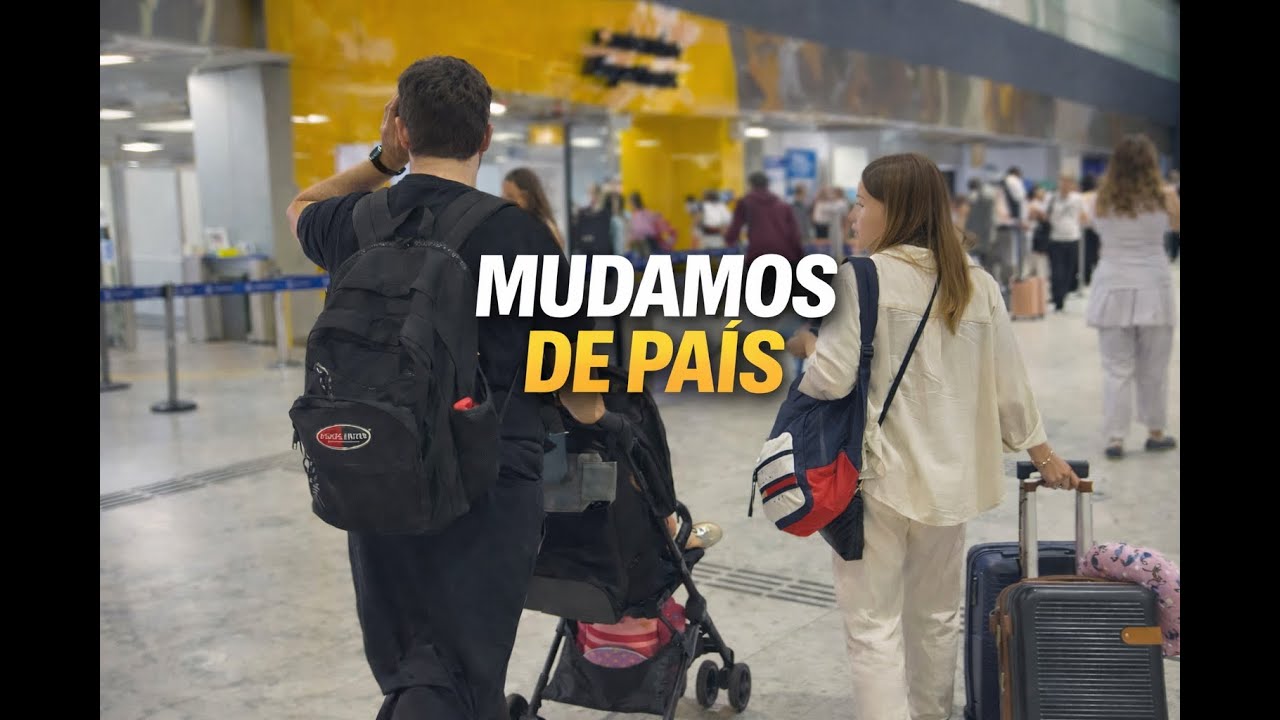 MUDAMOS DE PAÍS: Para onde estamos indo? VLOG