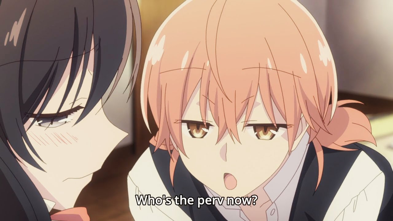 She's Getting Excited 😆 Yuri Anime Scene 💕