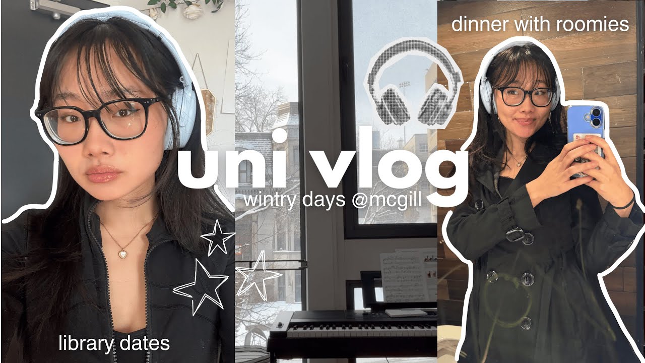 uni vlog 🎧 recover from college burnout with me :)