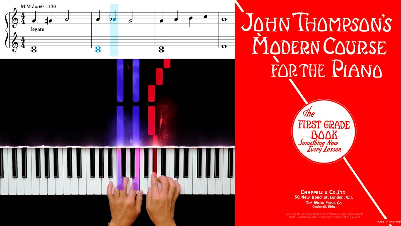 15. Vadeando el Río (Stepping Stones) - John Thompson's Modern Course for the Piano 1st Grade