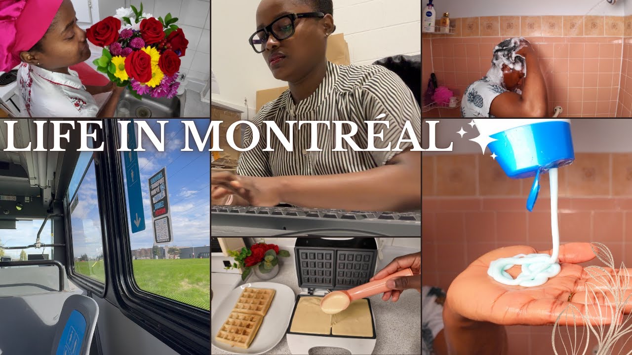 Days in my Life in Montreal ⎹ Reprise de YouTube ⎹ Natation 🏊‍♀️⎟boulot etcc.......