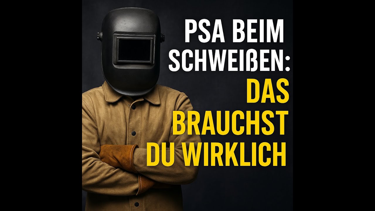 PSA beim Schweißen: Das brauchst du WIRKLICH! | Sicherheit einfach erklärt