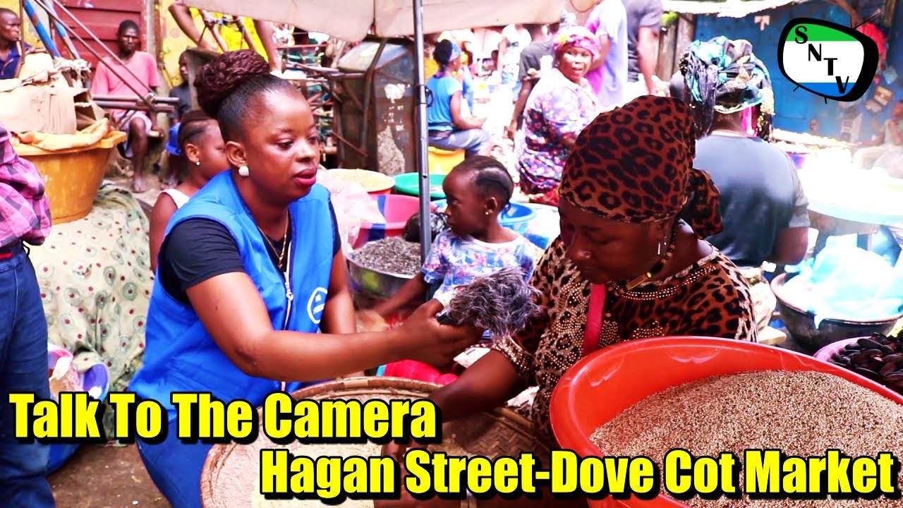 Talk To The Camera - Hagan Street Market Dove Cot - Sierra Leone