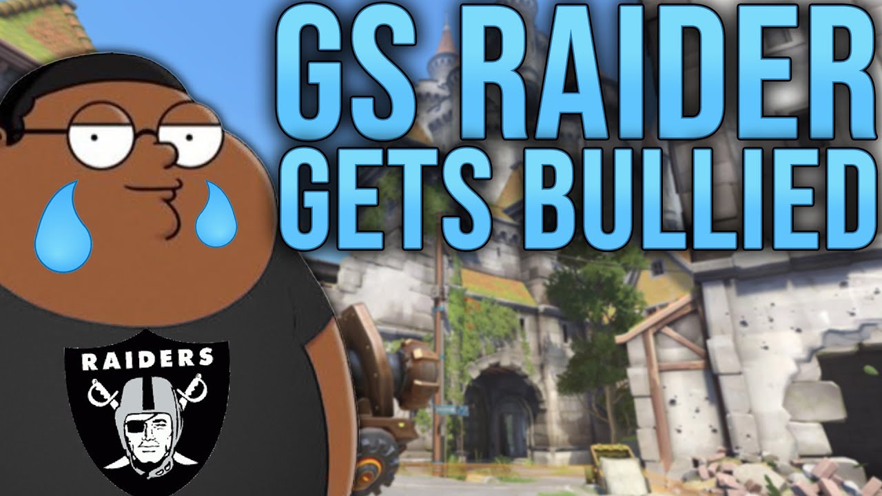 GS RAIDER GETS BULLIED?! (CRINGIEST TOXIC TEAMMATE IN OVERWATCH!)