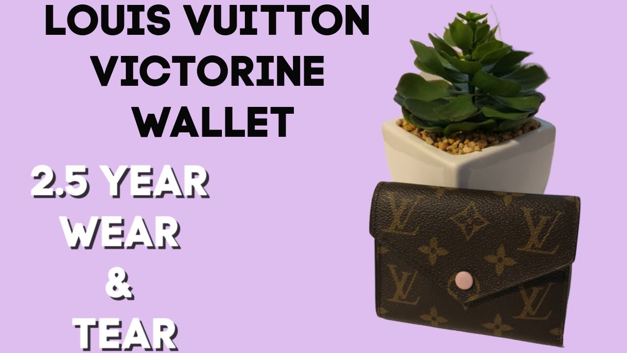 PORTFEL LOUIS VUITTON VICTORINE | 2,5 ROKU ZUŻYCIA | Karmen Kay