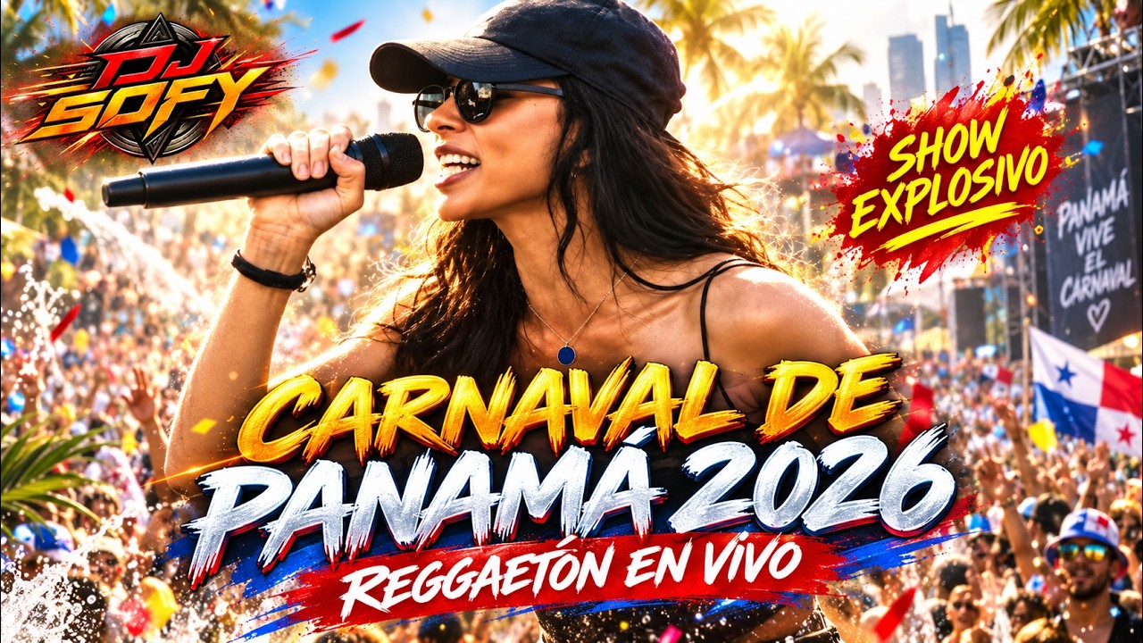 👉 CARNAVAL DE PANAMÁ 2026 🔥🌴 Reggaetón en Vivo | El Show Más Explosivo del Verano 🎤💦