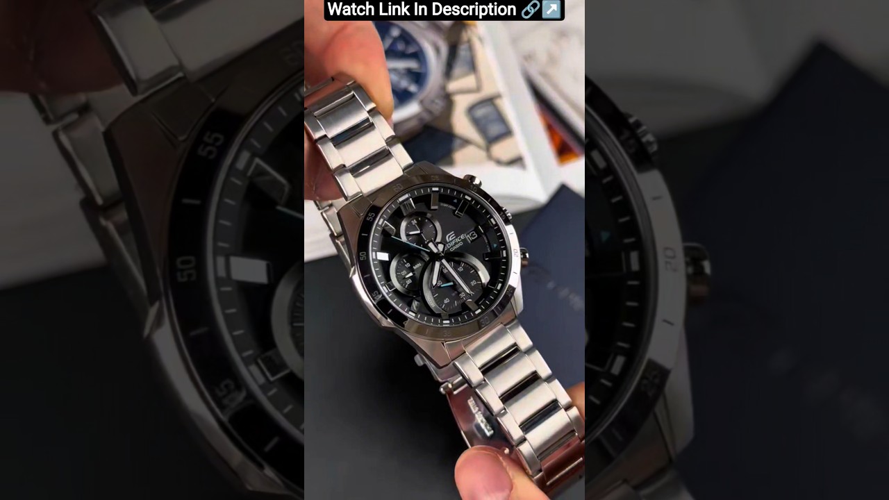 Edifice Casio Chronograph Luxury Men's Watch #elegantwatches #luxurywatchesformen #casio #edifice