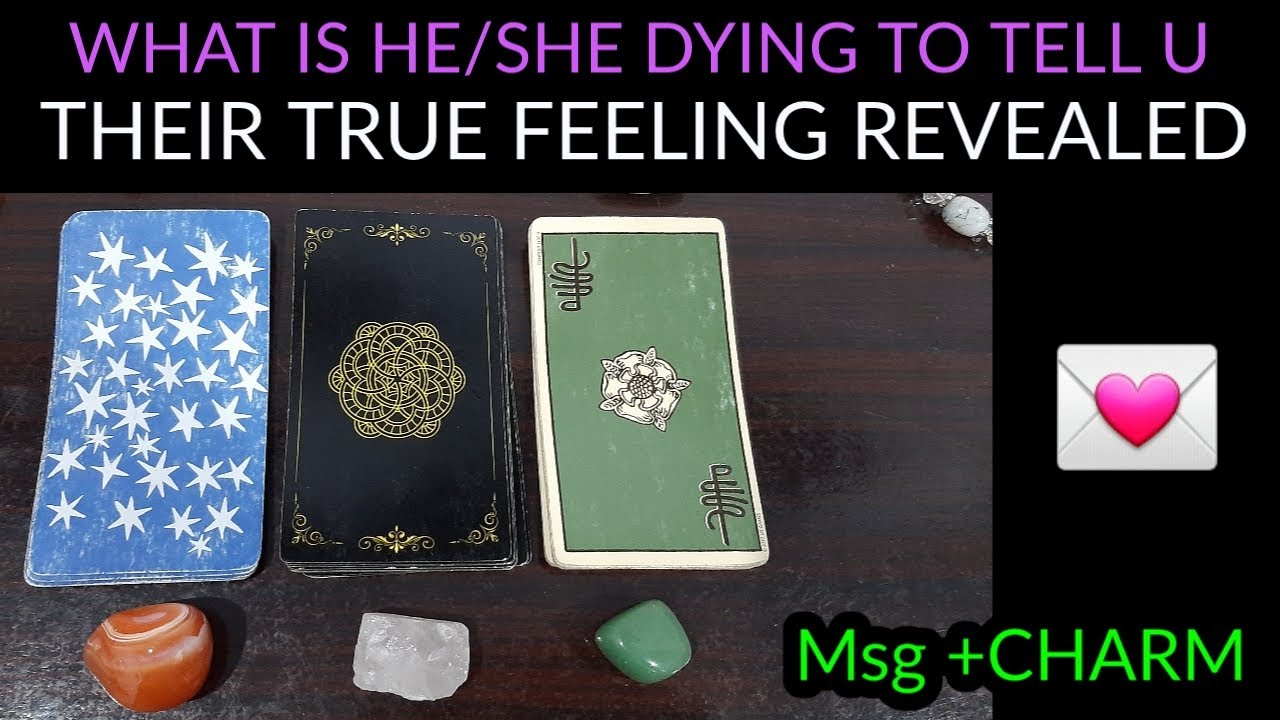 PICK ~ WHAT IS HE/SHE DYING TO TELL YOU/THEIR TRUE FEELINGS REVEALED ❤️ MSG +CHARM 🌹 TIMELESS