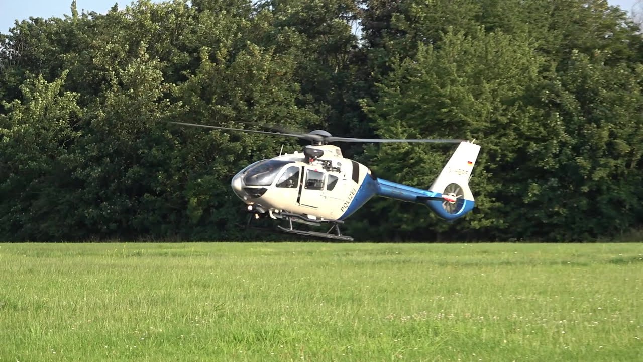 Special: Tür öffnet sich im Flug von EC135 Polizei Bayern + EC135 Polizei Rheinland-Pfalz am 21.7.21