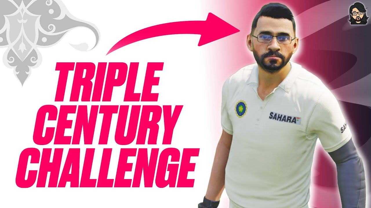 [EP03] Triple Century Challenge 3️⃣💯🎯 • India - Pakistan 2004 • Historic Career Mode • Cricket 24