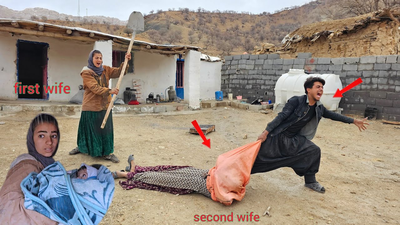 Love and Betrayal: Husband's Love, Family Reaction When Second Wife Attacks