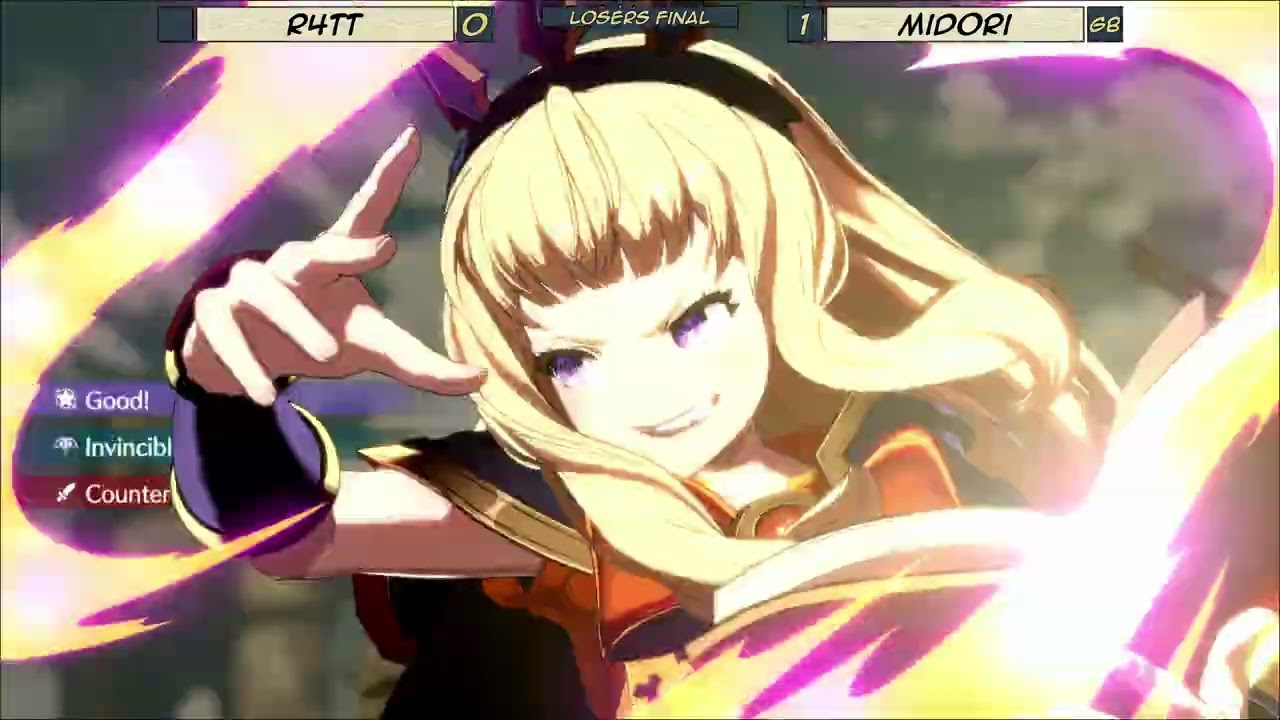 Battle By The Wey #13 - GBVSR - Losers Final -  R4tt vs midori