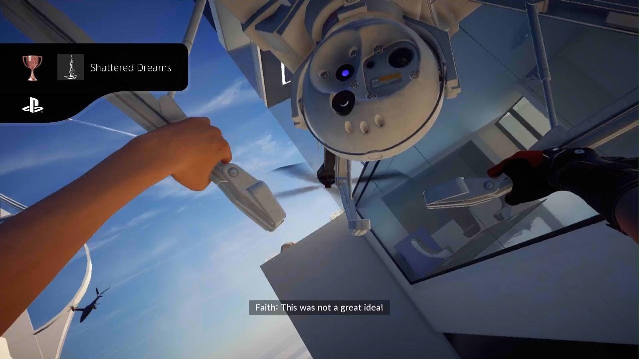 Mirror's Edge Catalyst Trophy Shattered Dreams