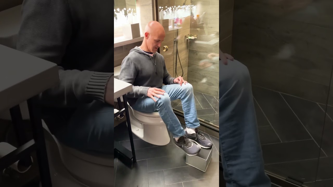 Simple Poop Position Hack!  Dr. Mandell
