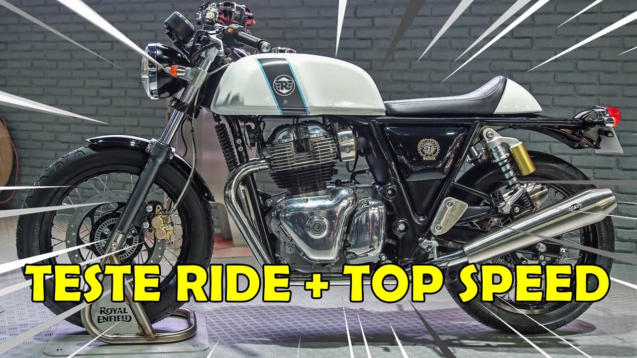Teste Ride Royal Enfield Continental GT 650 + TOP SPEED