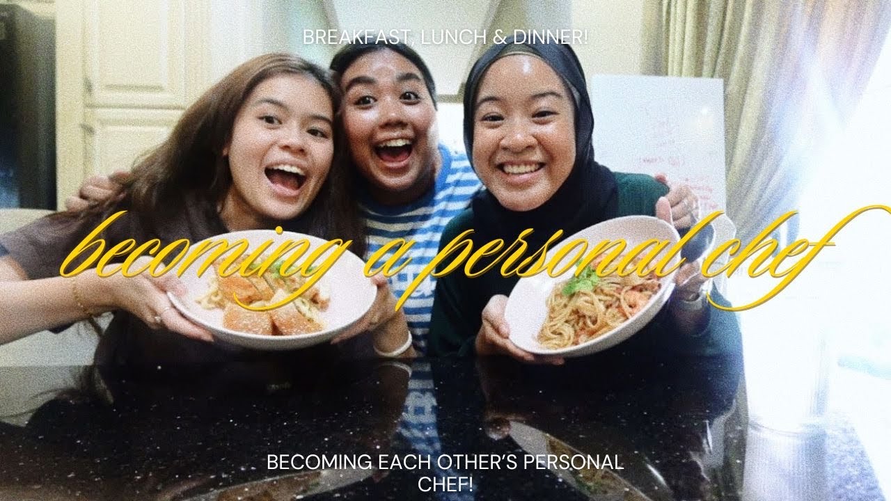 WE BECAME PERSONAL CHEFS FOR 24 HOURS!!