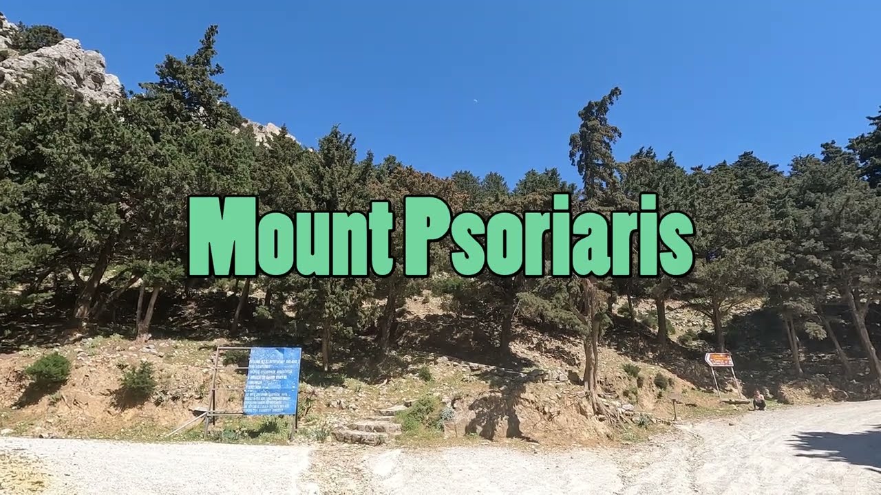 Mount Psoriaris on the island of Kos in Greece