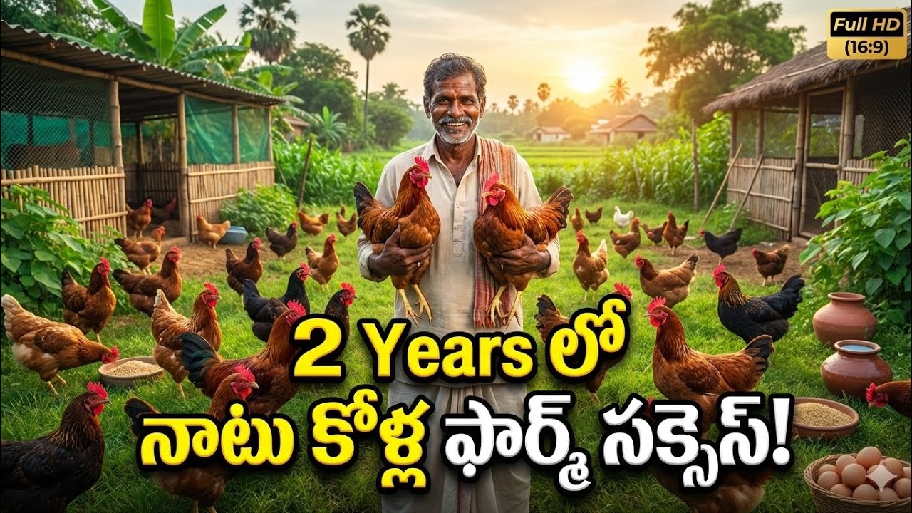2 ఇయర్స్ లో సక్సెస్? నాటుకోళ్ల ఫామ్ బిజినెస్ సీక్రెట్స్!