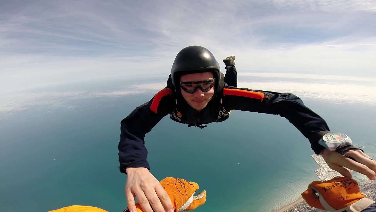 Jack Pimblett on a coaching #skydive with www.learnskydiving.co.uk