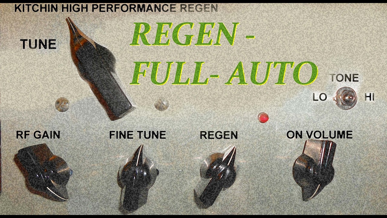Regeneration Control: Full-Auto